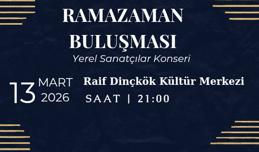 Yalova’da Ramazan Akşamları Sanatla Buluşuyor: Yerel Sanatçılar Konseri 13 Mart’ta