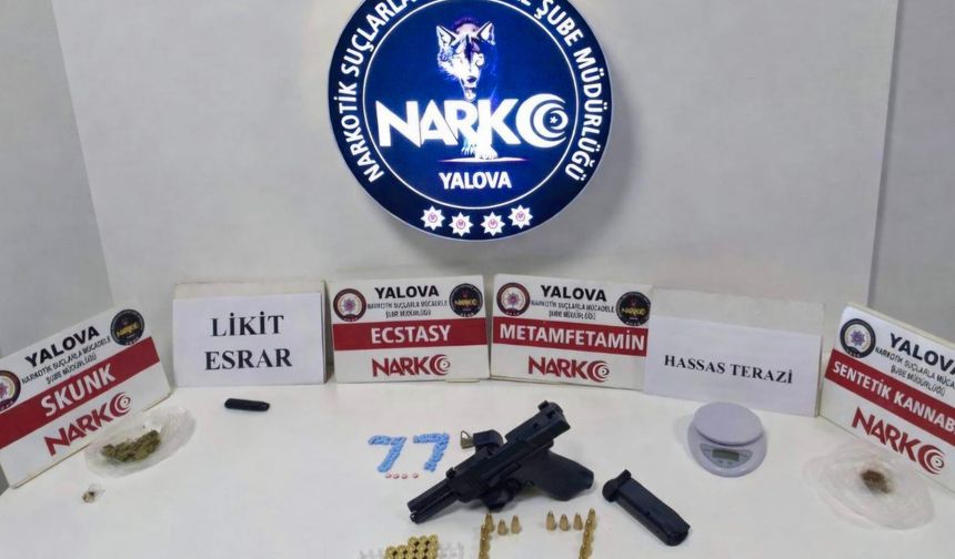 Yalova ve İstanbul’da Narkotik Operasyonu: 4 Tutuklama
