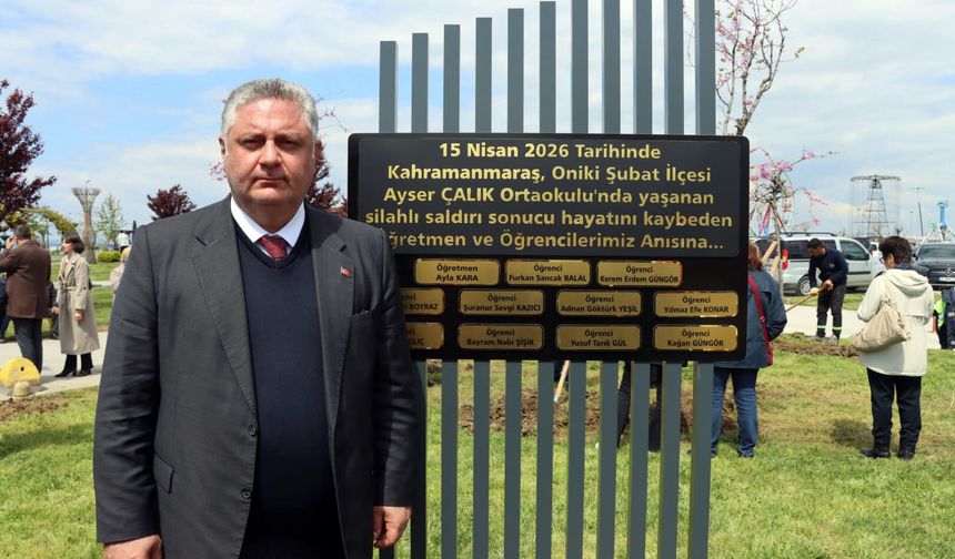 Yalova’da Okul Saldırısında Hayatını Kaybedenler İçin 11 Fidan Dikildi: İsimleri Anıtta Yaşatılacak