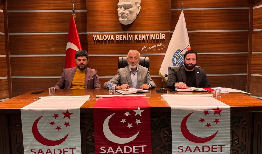 Saadet Partisi İl Divan Toplantısı Yapıldı: Kemal Polat’tan Bölgesel Gelişmeler ve D-8 Vurgusu