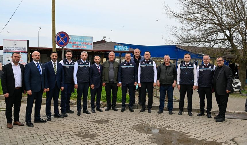 Bakan Yardımcısı Ebubekir Gizligider Yalova’da Balıkçılık Sektörünü İnceledi