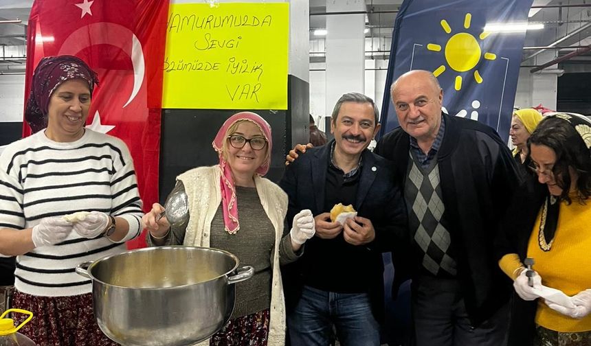 İYİ Parti’den Yalova’da Gönüllere Dokunan Etkinlik: Köylü Pazarında Pişi İkramı