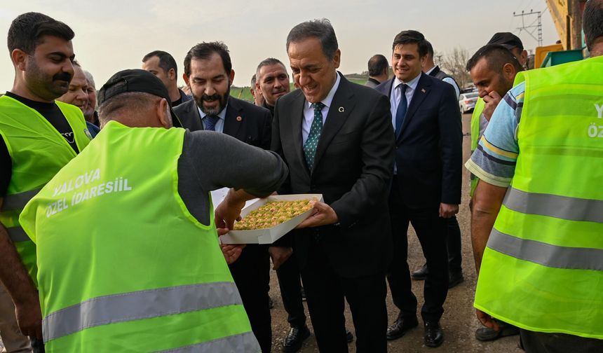 Yalova Valisi Usta Taşköprü–Kılıç Yolu Çalışmalarını Yerinde İnceledi