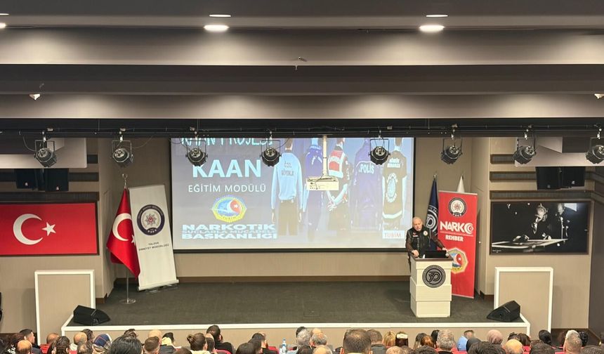 İl Emniyetinden Özel Güvenliğe Uyuşturucu Eğitimi: 566 Görevliye NARKOKAAN ve NARVAS Tanıtımı