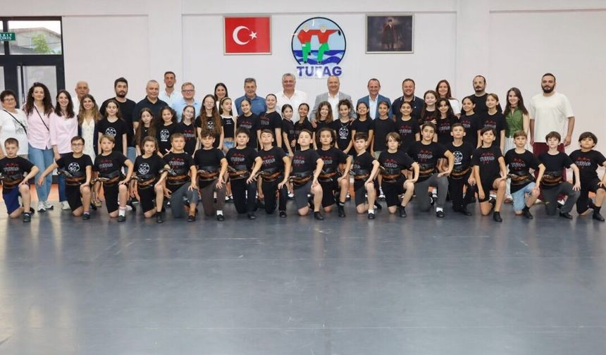 Başkan Gürel’den Türkiye Şampiyonası Öncesi TUFAG Minikler Ekibine Moral Ziyareti