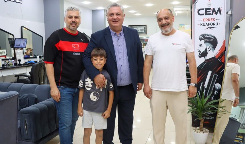 Başkan Gürel Esnafın Nabzını Tuttu