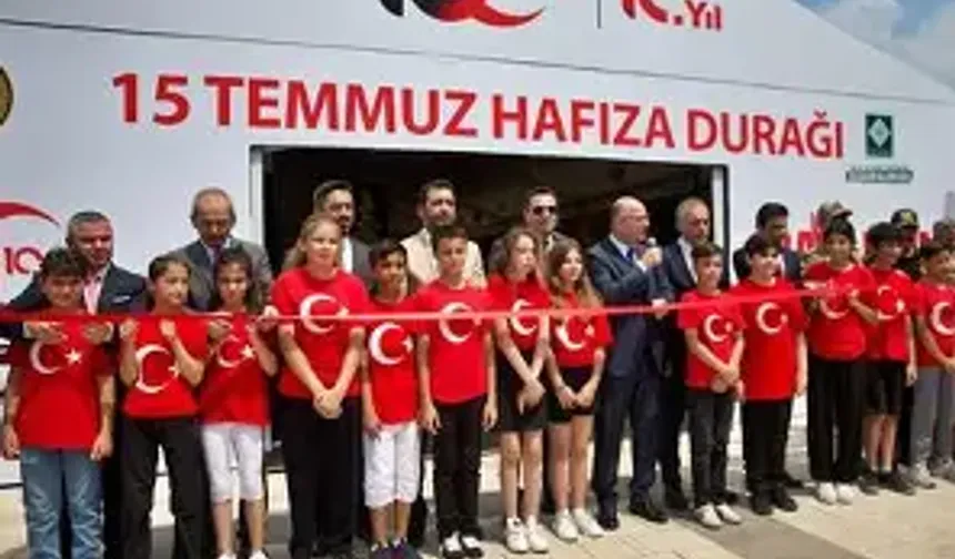 Osmaniye’de 15 Temmuz’un hafızası yaşatılıyor