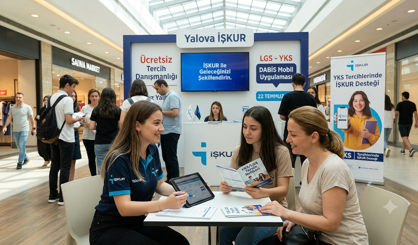 İŞKUR'dan LGS ve YKS Tercih Desteği: Ücretsiz Danışmanlık Hizmeti Mobilde ve STAR AVM'de