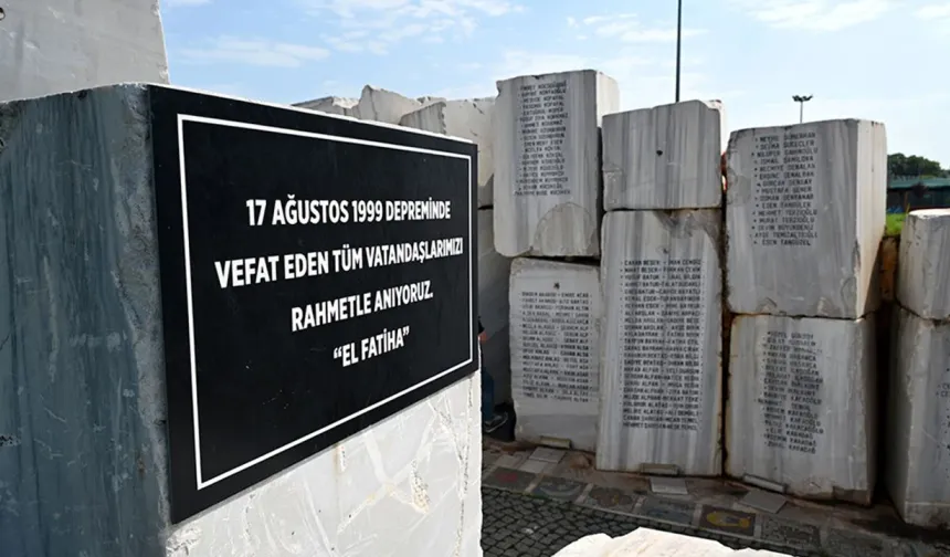 Marmara Depremi Şehitleri Yalova'da Düzenlenecek Etkinliklerle Anılacak
