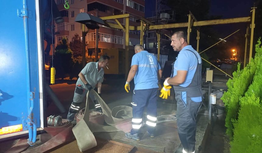 Terfi İstasyonunda Gece Gündüz Arıza Mesaisi
