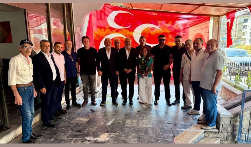 Ali Murat Silpagar'dan MHP'ye Ziyaret