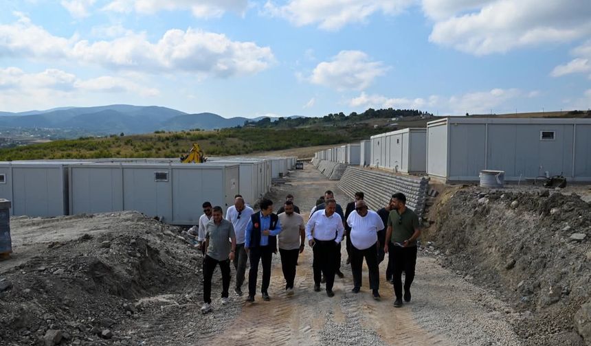 Yalova'da Roman Vatandaşlar İçin Geçici Yaşam Alanı Hazırlanıyor