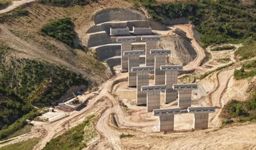 Antalya-Alanya Otoyolu'nda Fiziki Gerçekleşme %30