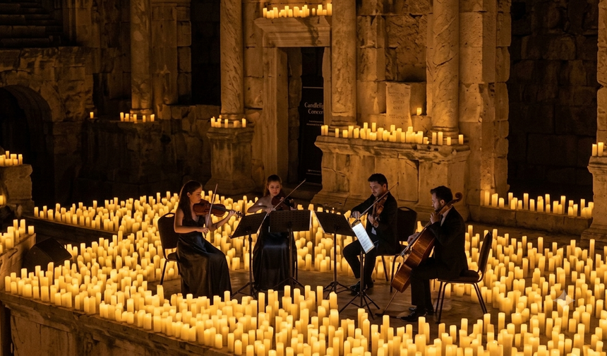 Candle and Echoes Yalova'ya Geliyor: Unutulmaz Eserler Mum Işığında