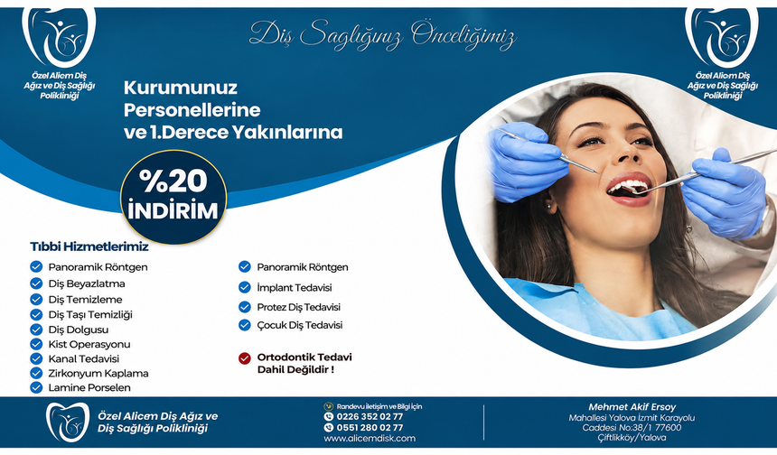 Yalova Ticaret ve Sanayi Odası’ndan Üyelerine Özel Sağlık Avantajı