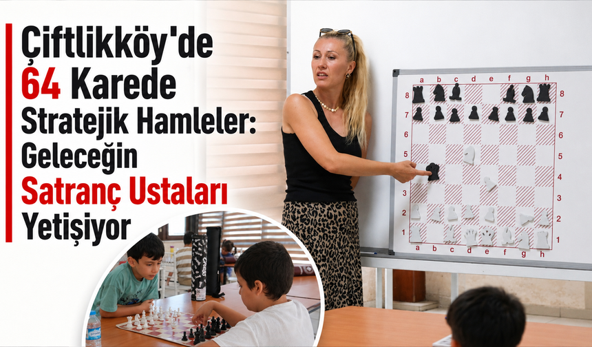 Çiftlikköy'de Geleceğin Satranç Ustaları Yetişiyor