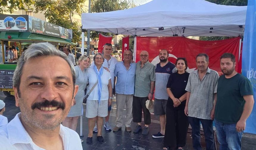 İYİ Parti Yalova Teşkilatı Çınarcık’ta Vatandaşlarla Buluştu