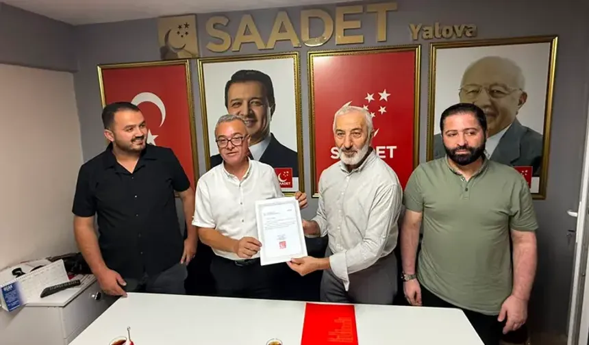 Saadet Partisi Tavşanlı Belde Başkanlığına Koray Piryol Atandı
