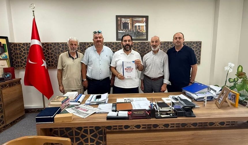 Saadet Partisi'nden Hasan Soygüzel'e Ziyaret