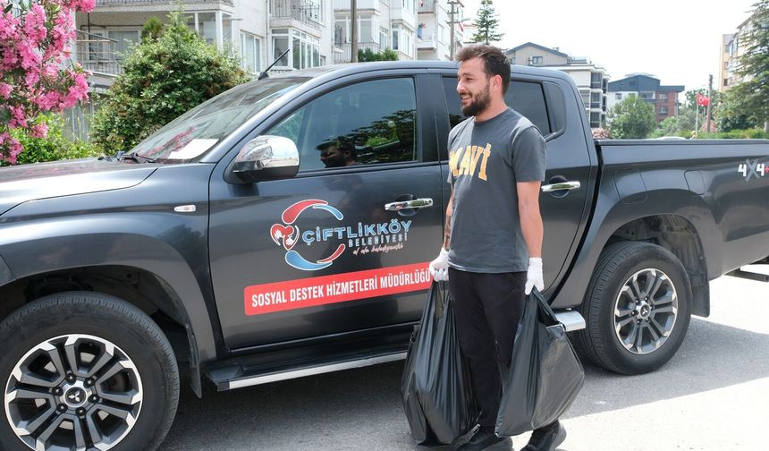 Çiftlikköy Belediyesi’nden Binlerce Aileye Destek