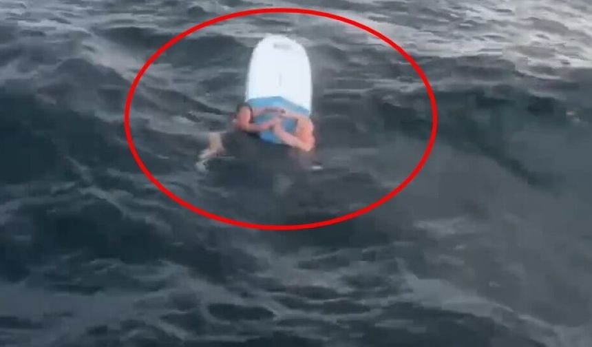 Yalova Armutlu'da Sörf Tahtasıyla Sürüklenen Baba Kız Bulundu