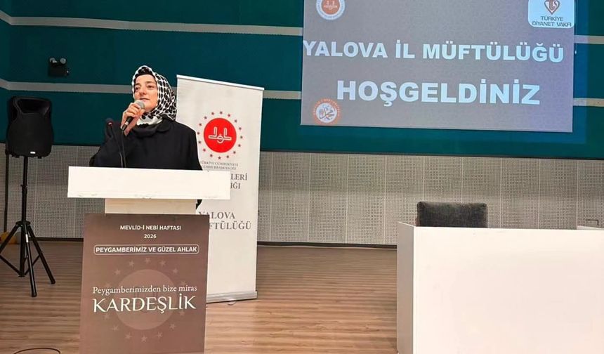 İl Müftülüğünden Mevlid-i Nebi Haftası'na Özel: "Peygamberimiz ve Güzel Ahlak" Konferansı