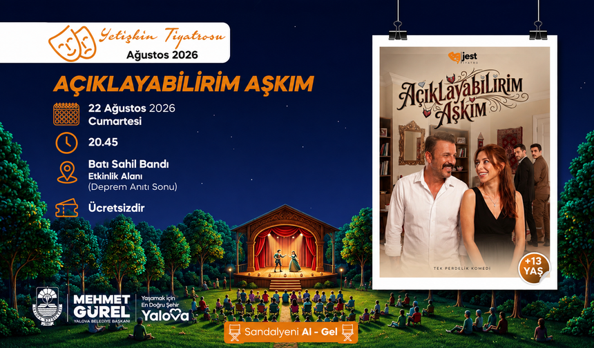 Yalova’da Ücretsiz Açık Hava Komedi Oyunu