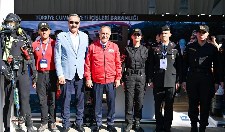 Vali Dr. Ahmet Hamdi Usta'dan TEKNOFEST Ziyareti