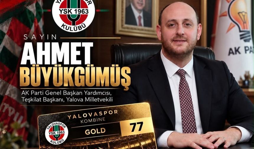 Yalovaspor’a 77 Numaralı Gold Kombine Desteği