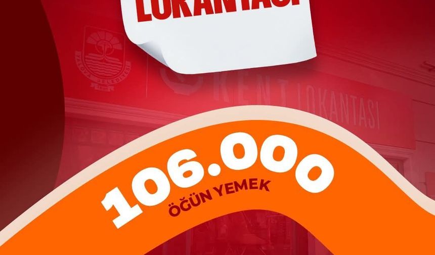 Yalova Kent Lokantası’nda 106 Bin Öğün Sıcak Yemek