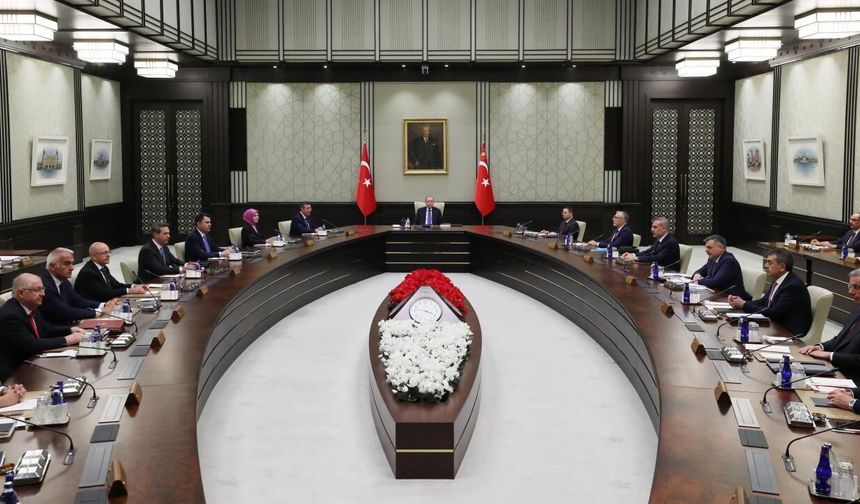 Kabine bugün toplanıyor: Gündemde kritik başlıklar var