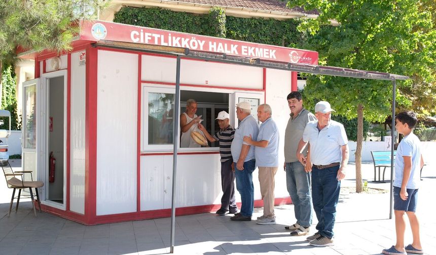 Çiftlikköy’de Halk Ekmek Satışları 20 Bini Aştı: 2 Ayda 46 Bin Somun