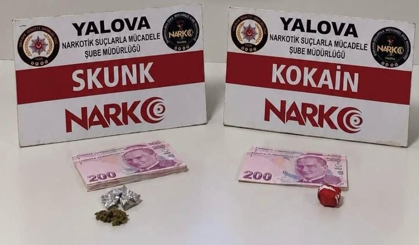 Yalova’da Uyuşturucu Operasyonu: 509 Gram Uyuşturucu Ele Geçirildi, 3 Tutuklama