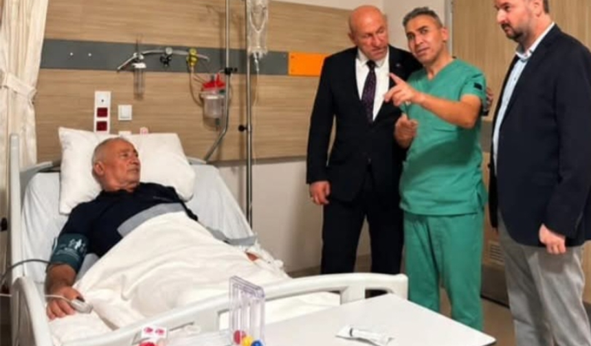 Barış Yılmaz’dan Hastalara ve Sağlık Çalışanlarına Ziyaret