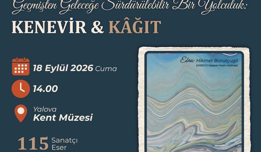 Yalova’da Kâğıt Sanatı Uluslararası Festivalde Buluşacak