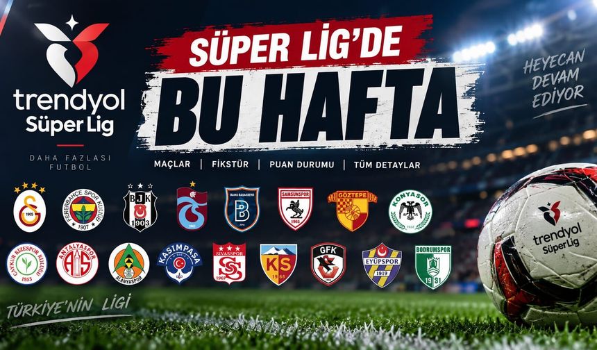 Süper Lig’de milli ara öncesi son hafta heyecanı