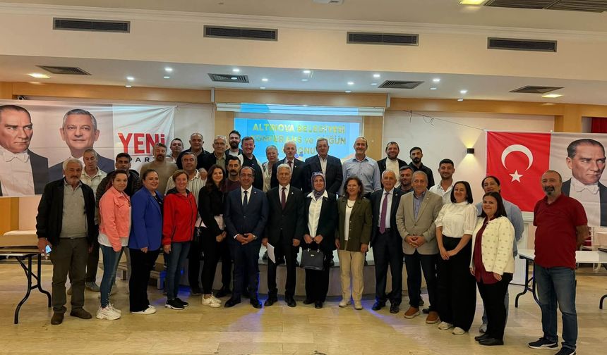 Yeni Parti Altınova’da İlçe Başkanı Ön Seçimi Yapıldı