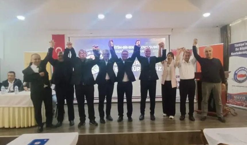 Yalova Eğitim-Bir-Sen 8. Olağan Genel Kurulu Gerçekleştirildi