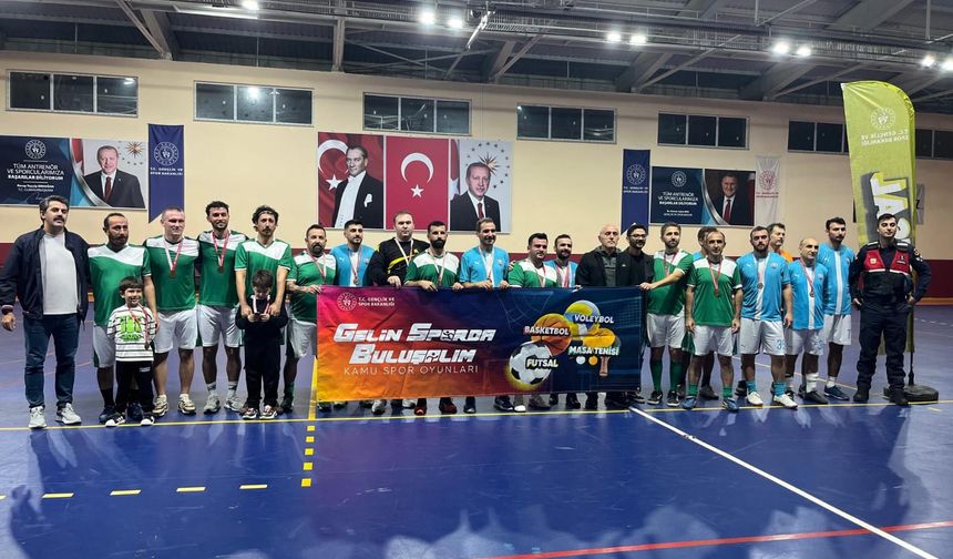 Yalova Kamu Sporları Futsal Şampiyonu Belli Oldu