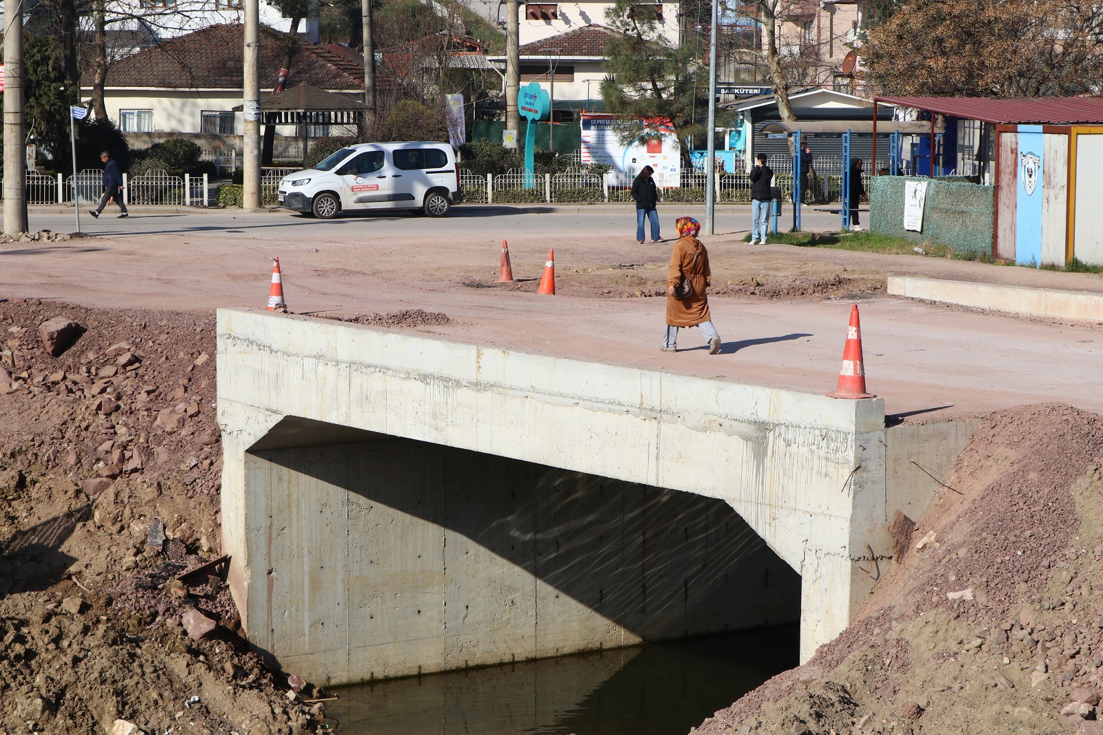 Gacık Deresi Menfezleri Trafiğe Açıldı-1