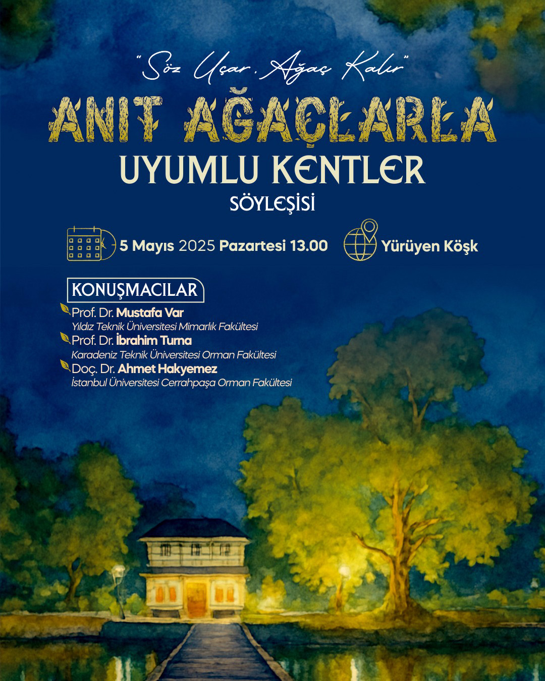 Yalova’da Anıt Ağaç Söyleşisi-3