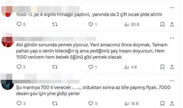 Mehmet Yalçınkaya’nın Menü Fiyatları Olay Yarattı1