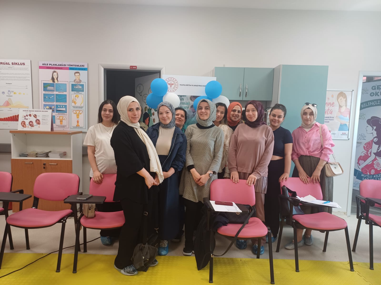 Yalova'da Gebelere Eğitim Başladı-1