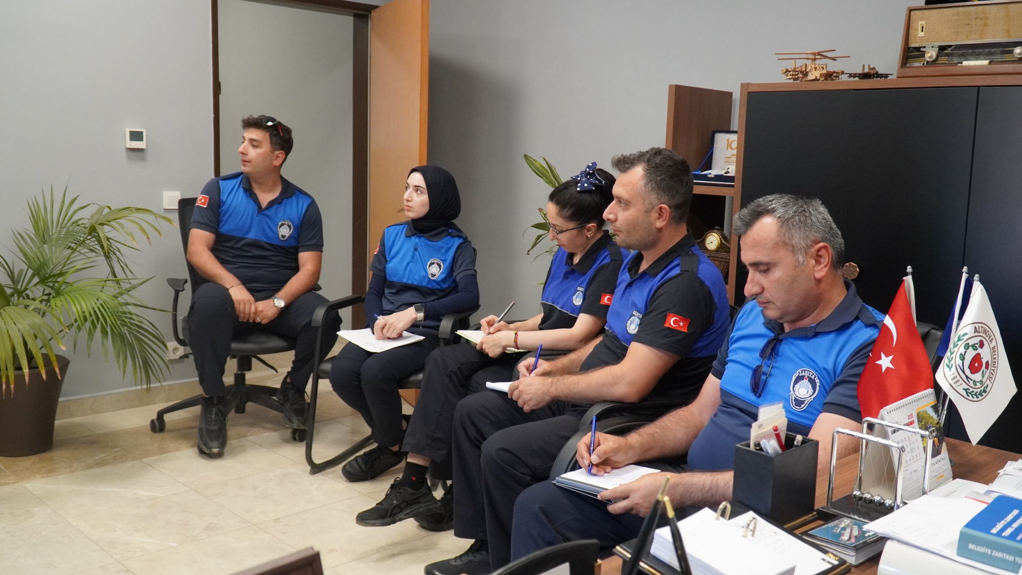 Altınova Belediyesi Zabıta Personeline Hizmet İçi Eğitim Desteği
