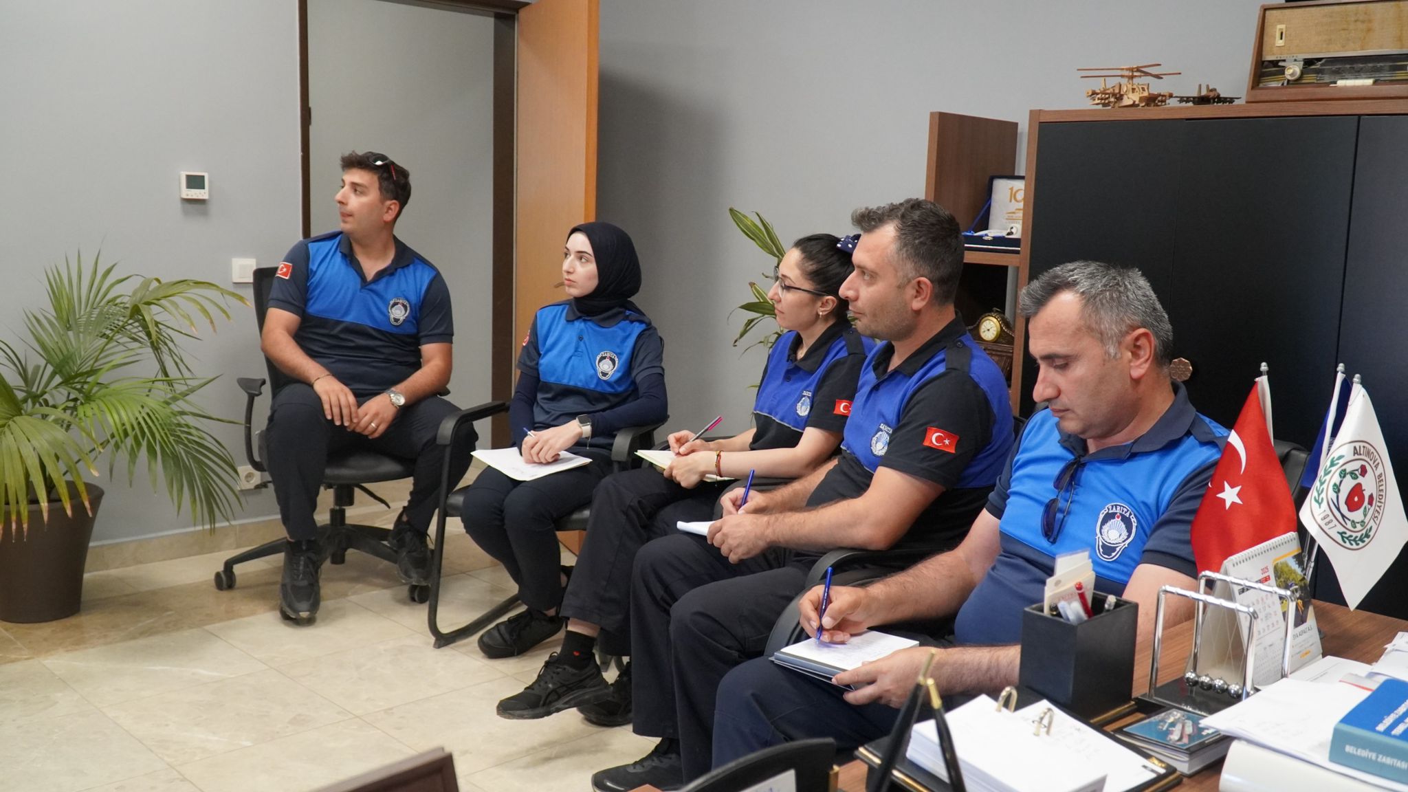 Altınova Belediyesi Zabıta Personeline Hizmet İçi Eğitim Desteği2