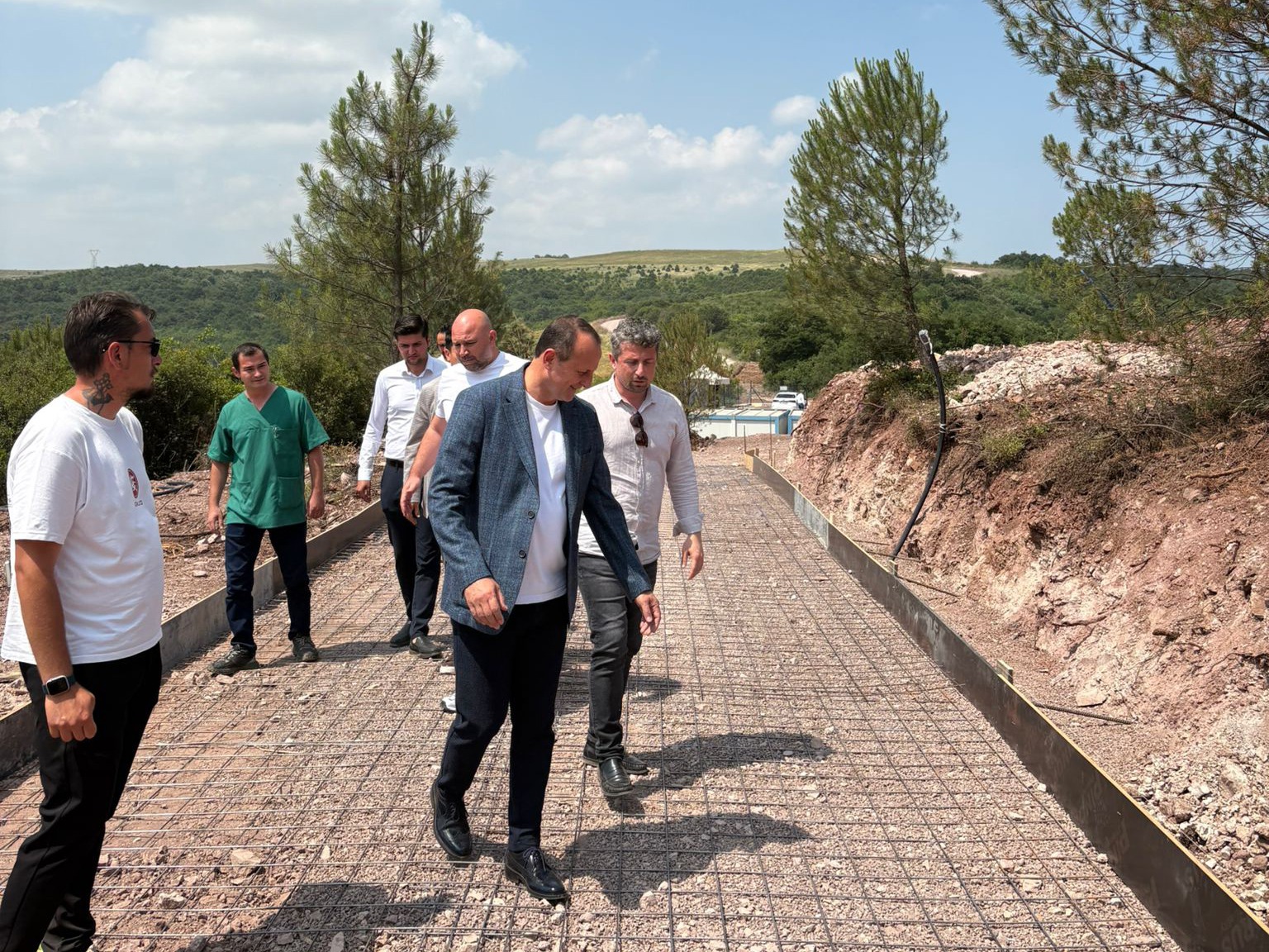 Başkan Yele, Doğal Yaşam Barınağı İnşaatını Yerinde İnceledi3