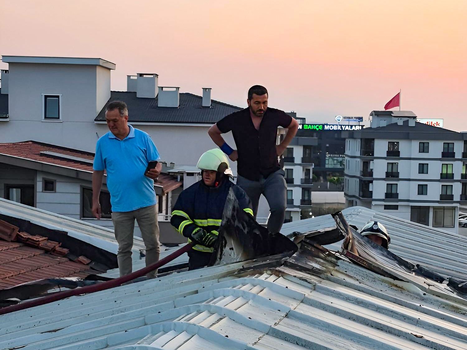 Çiftlikköy İtfaiyesi Alarmda