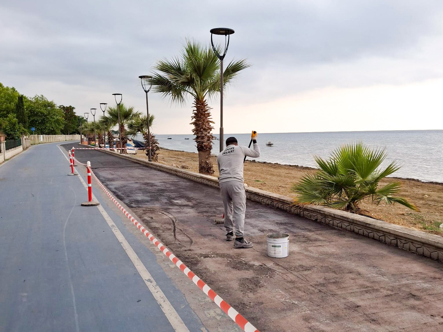 Çiftlikköy Sahilinde Yürüyüş Yoluna Konforlu Dokunuş1