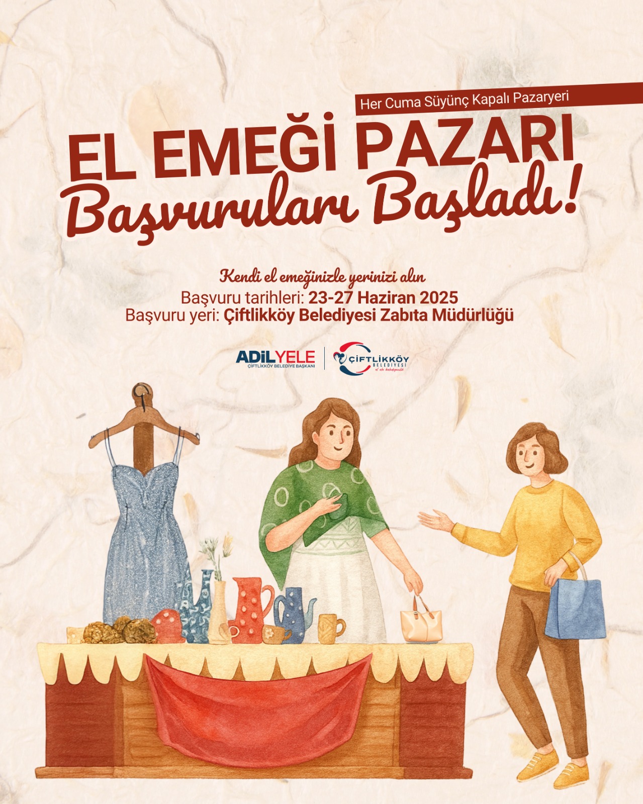 Çiftlikköy’de Kadınlara Özel El Emeği Pazarı4