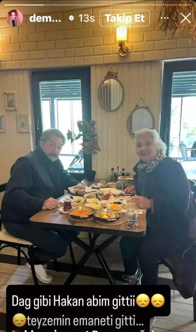 Demet Akalın Kuzen Acısıyla Yıkıldı